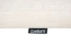 New Beliani Set da pranzo da giardino 6 posti JAVA PREMIUM Legno d'acacia Beige chiaro Beige Marrone