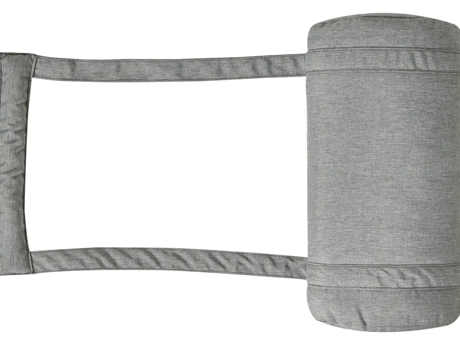 Beliani Set da pranzo da giardino 6 posti AMANTEA PREMIUM Legno d'acacia Grigio melange Marrone Grigio
