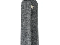 Clearance Beliani Set da pranzo da giardino 4 posti MALETTO/TAVIANO con cuscini Metallo Grigio/Nero Marrone Grigio Nero