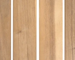 Beliani Set da pranzo da giardino 6 posti CHIOGGIA Legno di acacia certificato chiaro Marrone
