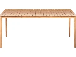 New Beliani Set da pranzo da giardino 6 posti JACO/SUMIRAGO Legno d'acacia chiaro Marrone