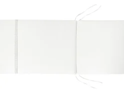 Discount Beliani Set da pranzo da giardino 6 posti AMANTEA PREMIUM Legno d'acacia Bianco sporco Bianco Marrone