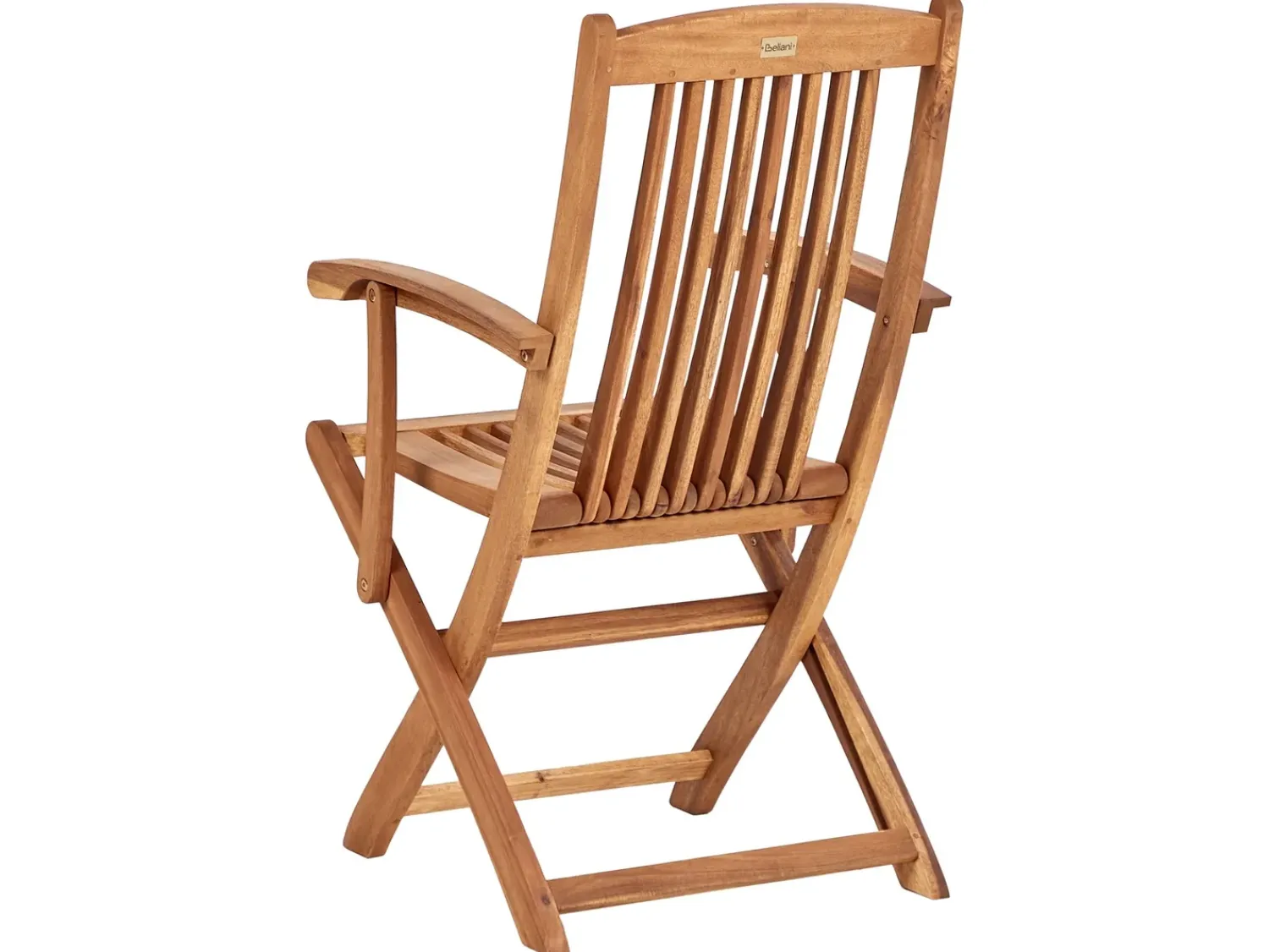 Beliani Set da pranzo da giardino 8 posti MAUI PREMIUM Legno d'acacia Blu Blu Marrone