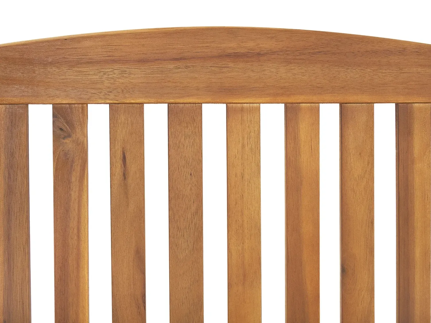 New Beliani Set da pranzo da giardino 6 posti JAVA PREMIUM Legno d'acacia Blu Blu Marrone
