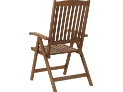 Discount Beliani Set da pranzo da giardino 6 posti AMANTEA PREMIUM Legno d'acacia Blu Blu Marrone
