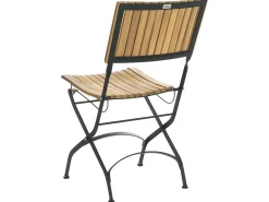 Hot Beliani 6 posti LASCARI Pieghevole Legno d'acacia Marrone chiaro Marrone Nero