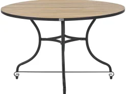 Hot Beliani 4 posti LASCARI Pieghevole Legno d'acacia Marrone chiaro Marrone Nero