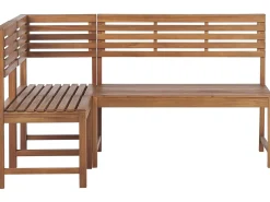 Sale Beliani Set da pranzo per balcone 4 posti TREIA Legno d'acacia Marrone