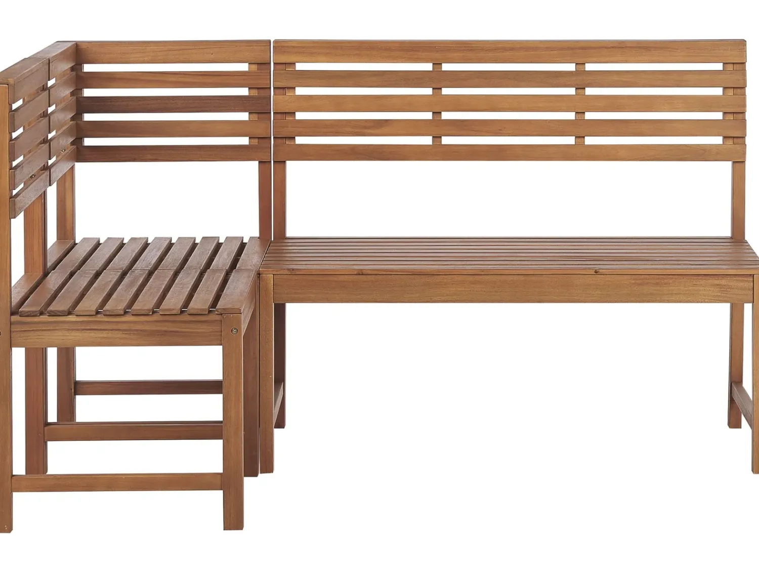Sale Beliani Set da pranzo per balcone 4 posti TREIA Legno d'acacia Marrone