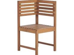 Sale Beliani Set da pranzo per balcone 4 posti TREIA Legno d'acacia Marrone