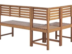 Sale Beliani Set da pranzo per balcone 4 posti TREIA Legno d'acacia Marrone