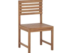 Sale Beliani Set da pranzo per balcone 4 posti TREIA Legno d'acacia Marrone