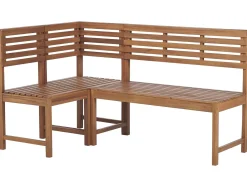 Sale Beliani Set da pranzo per balcone 4 posti TREIA Legno d'acacia Marrone