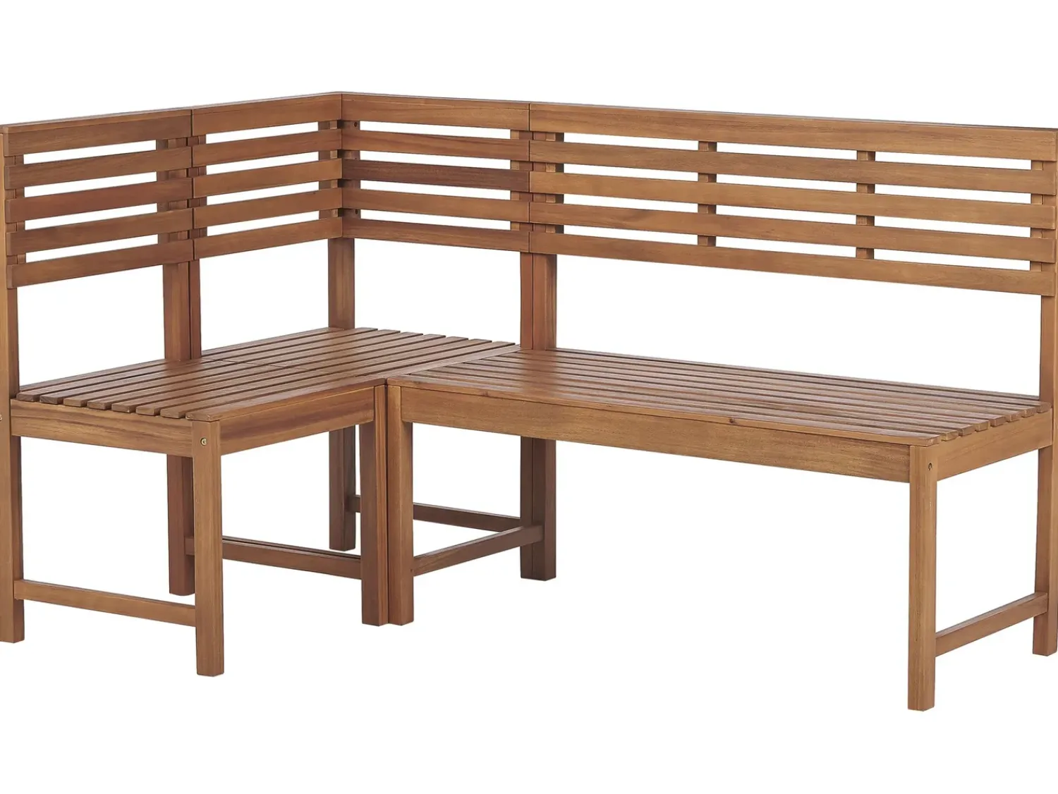 Sale Beliani Set da pranzo per balcone 4 posti TREIA Legno d'acacia Marrone