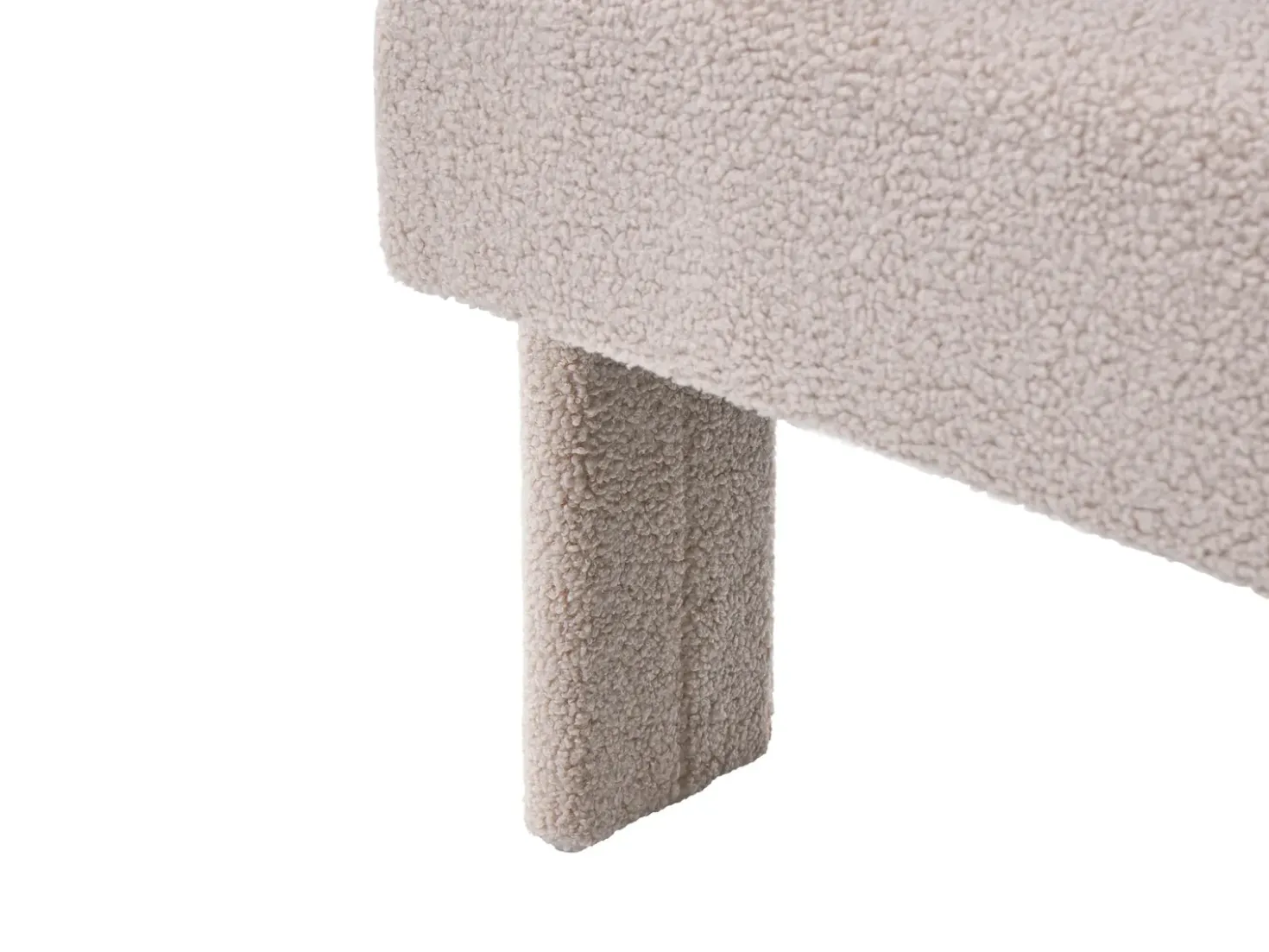 Set da salotto ILBRO Bouclé Beige chiaro
