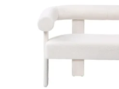 Set da salotto ILBRO Bouclé Bianco sporco