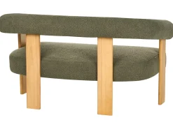 Set da salotto ILBRO Bouclé Verde/Marrone chiaro