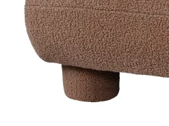 Set da salotto modulare 4 posti MJALBI Bouclé Marrone