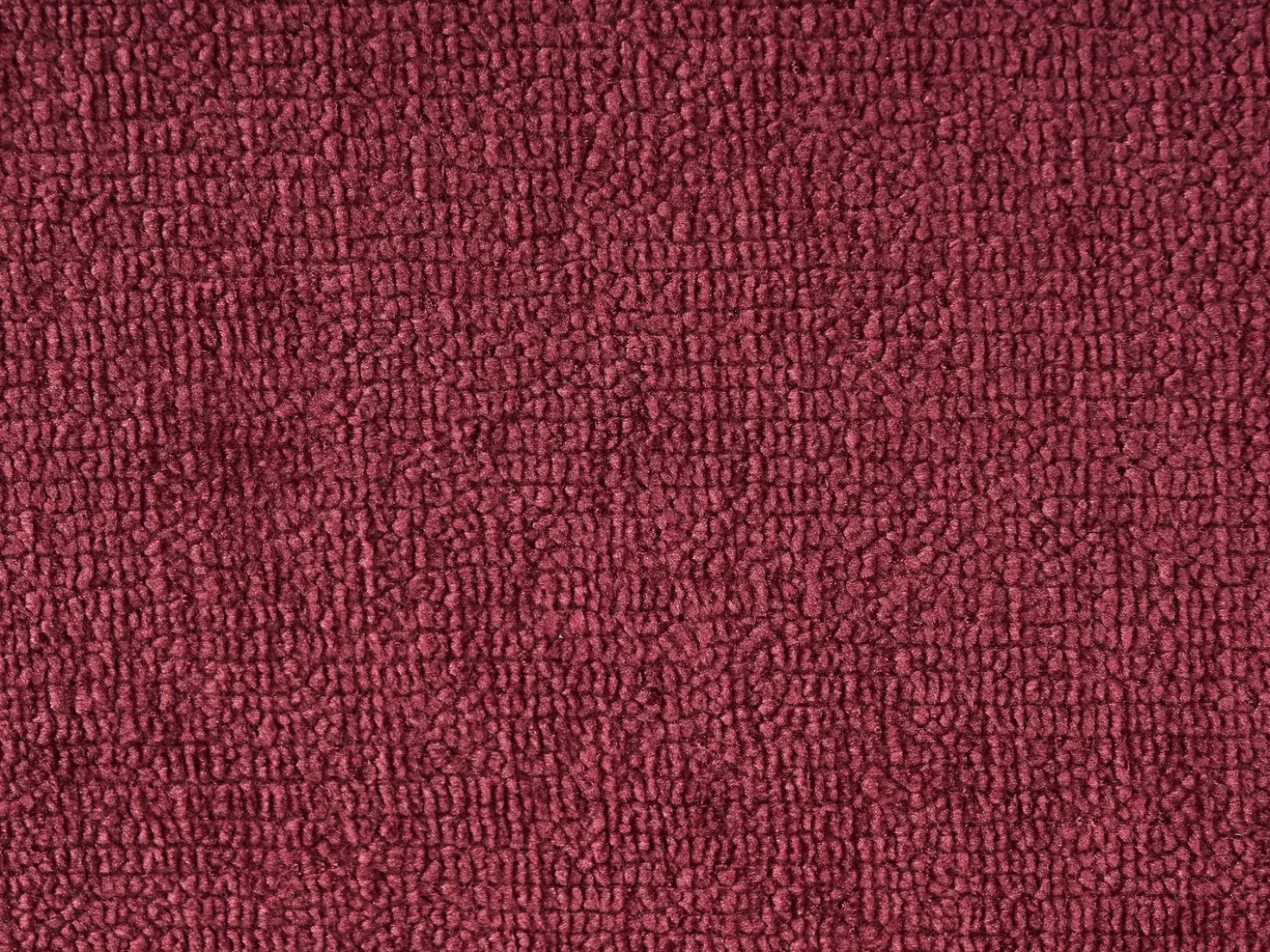 Set da salotto 5 posti ALNOR Ciniglia Bordeaux