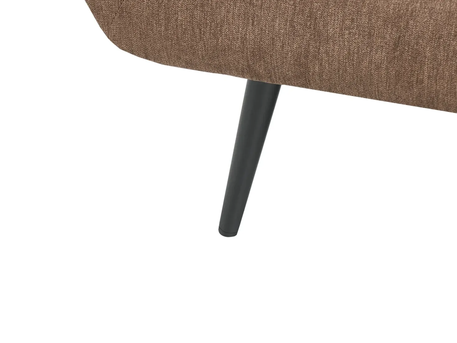 Set da salotto 4 posti BOLGA Tessuto Marrone