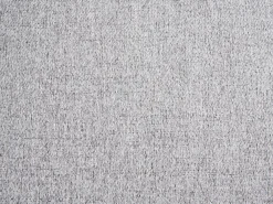 Set da salotto 3 posti EDLAND Tessuto Grigio chiaro con Pouf