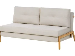 Set da salotto 3 posti EDLAND Tessuto Beige chiaro con Panca