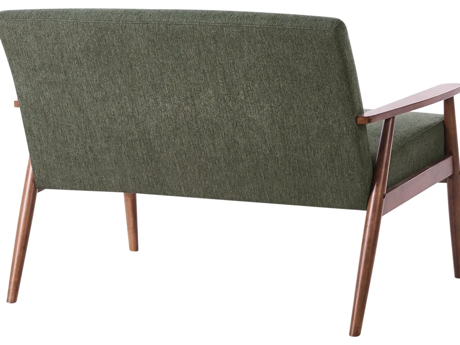 Set da salotto 6 posti ESRUM Tessuto Marrone scuro/Verde