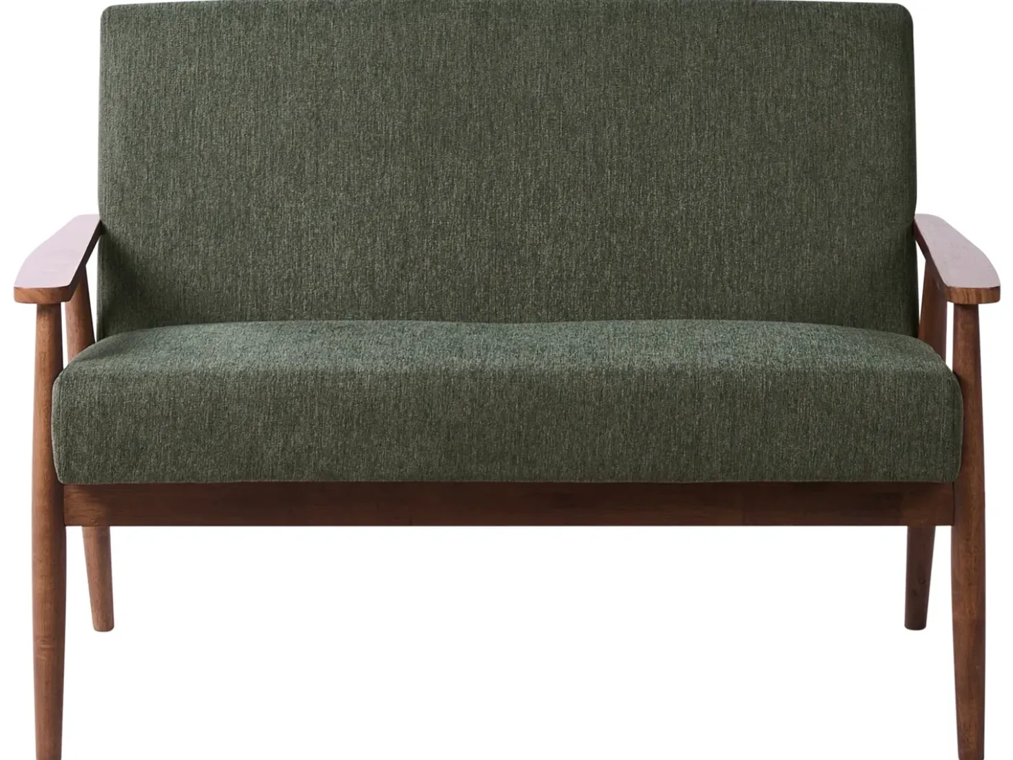 Set da salotto 6 posti ESRUM Tessuto Marrone scuro/Verde