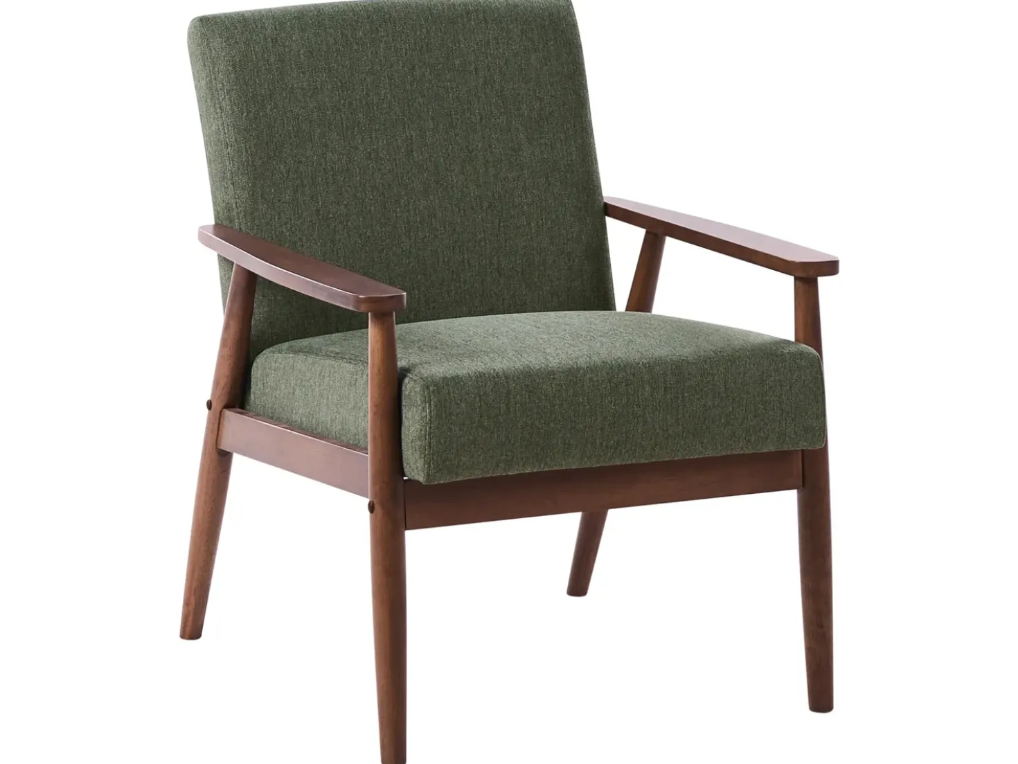 Set da salotto 6 posti ESRUM Tessuto Marrone scuro/Verde