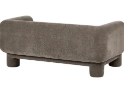 Set da salotto 6 posti HOGBO Tessuto Marrone