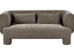 Set da salotto 6 posti HOGBO Tessuto Marrone