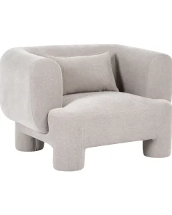 Set da salotto 6 posti HOGBO Tessuto Beige