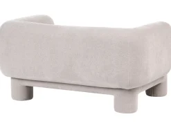 Set da salotto 6 posti HOGBO Tessuto Beige con ottomana