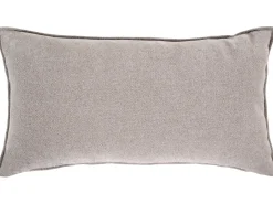 Set da salotto 6 posti HOGBO Tessuto Beige con ottomana