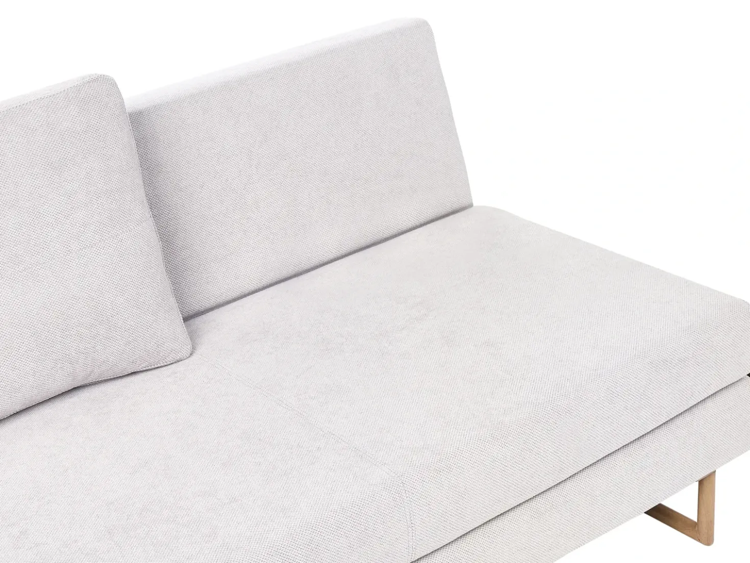 Set da salotto 6 posti JERSLEV Tessuto Bianco sporco
