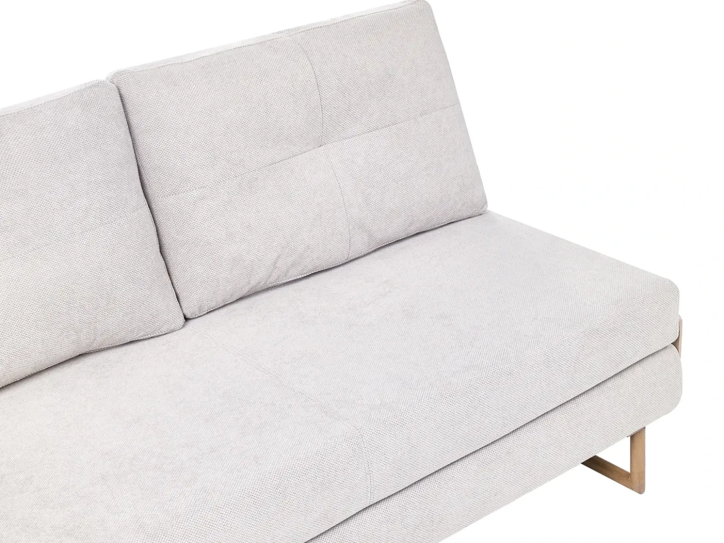 Set da salotto 6 posti JERSLEV Tessuto Bianco sporco