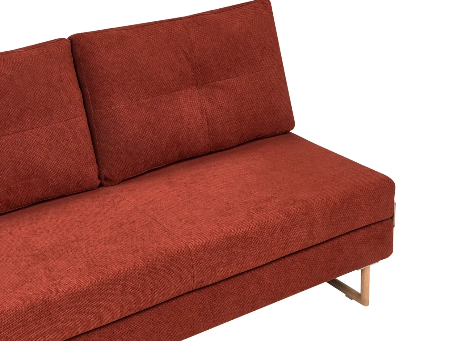 Set da salotto 6 posti JERSLEV Tessuto Rosso