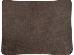 Set da salotto 3 posti KJAER Ciniglia Marrone scuro