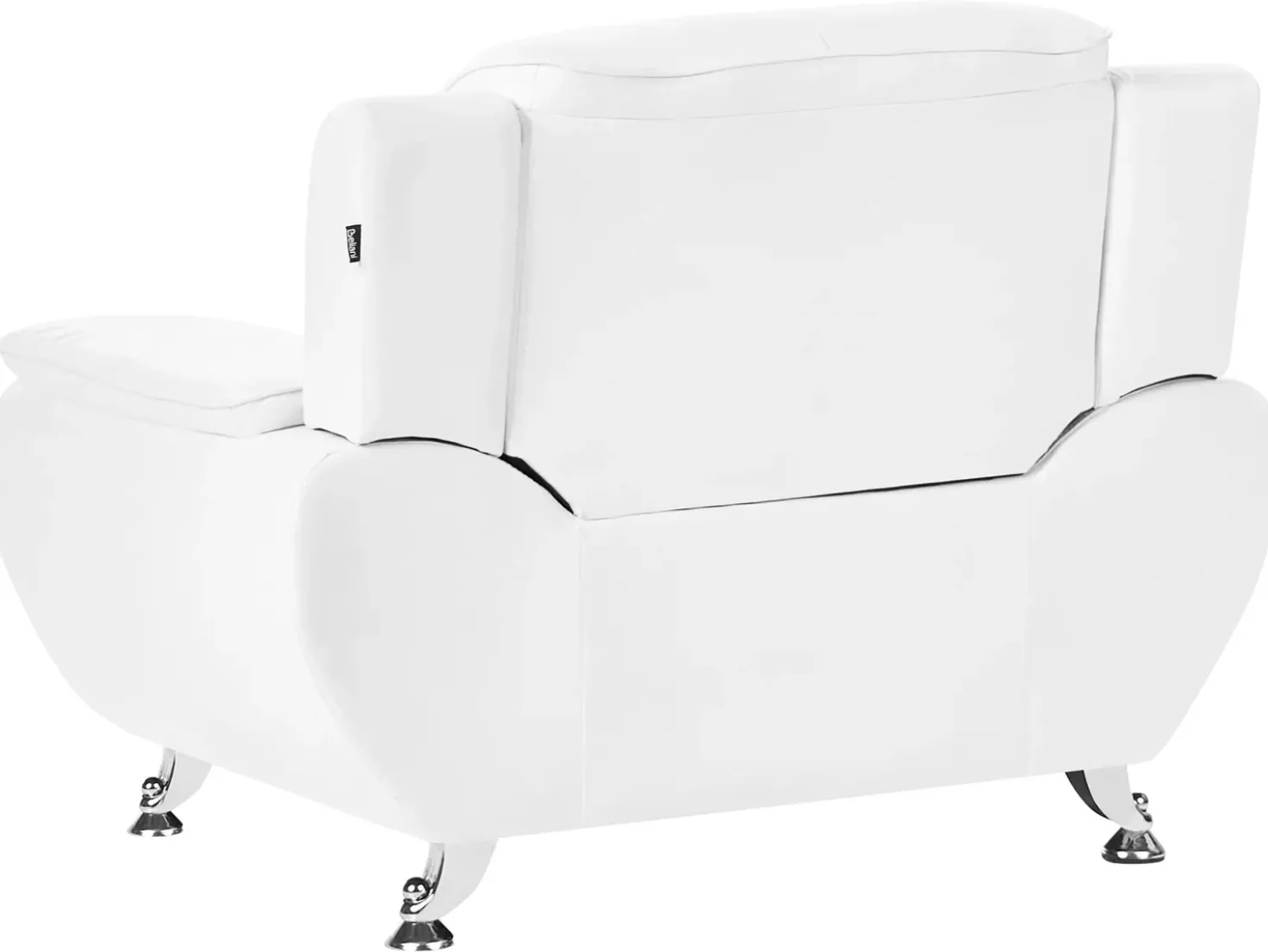 Set da salotto 6 posti LEIRA Pelle sintetica Bianco
