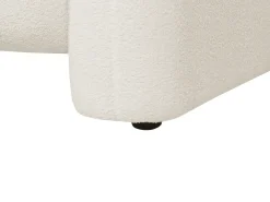 Set da salotto 4 posti LEIREN Bouclé Bianco