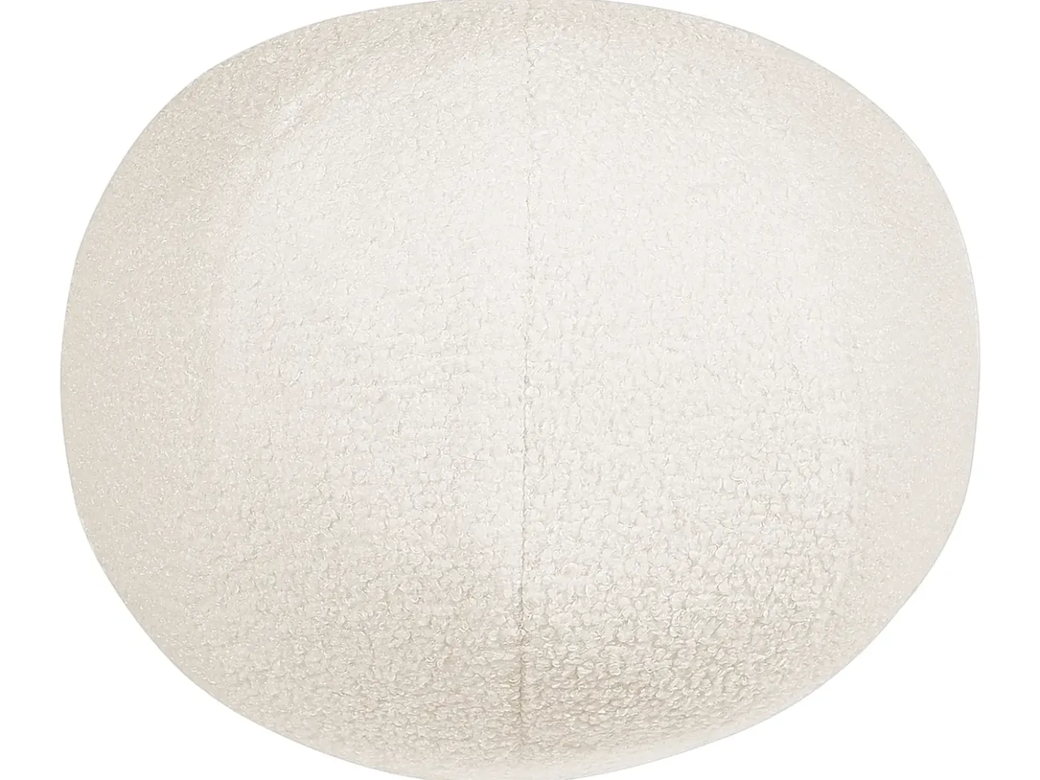 Set da salotto 4 posti LEIREN Bouclé Bianco