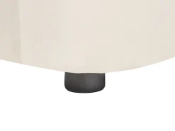 Set da salotto 5 posti LEIREN Velluto Bianco sporco