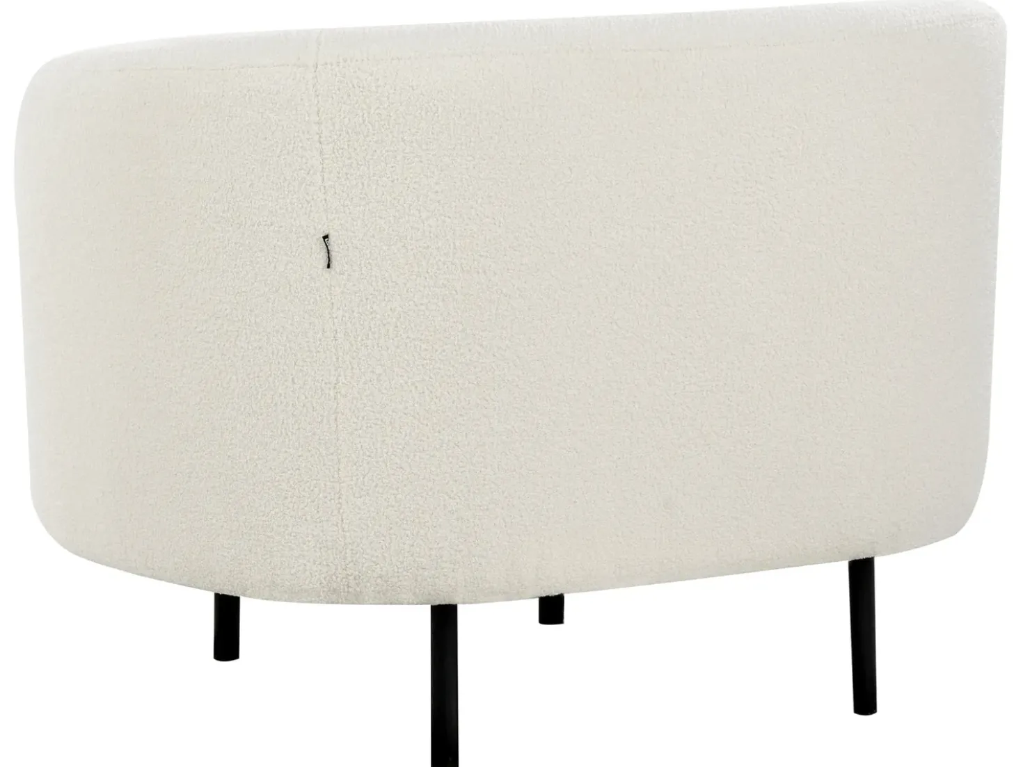 Set da salotto 6 posti LOEN Bouclé Bianco