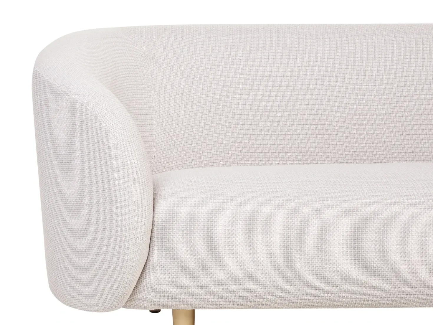 Set da salotto 3 posti LOEN Tessuto Beige chiaro