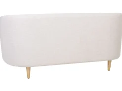 Set da salotto 3 posti LOEN Tessuto Beige chiaro