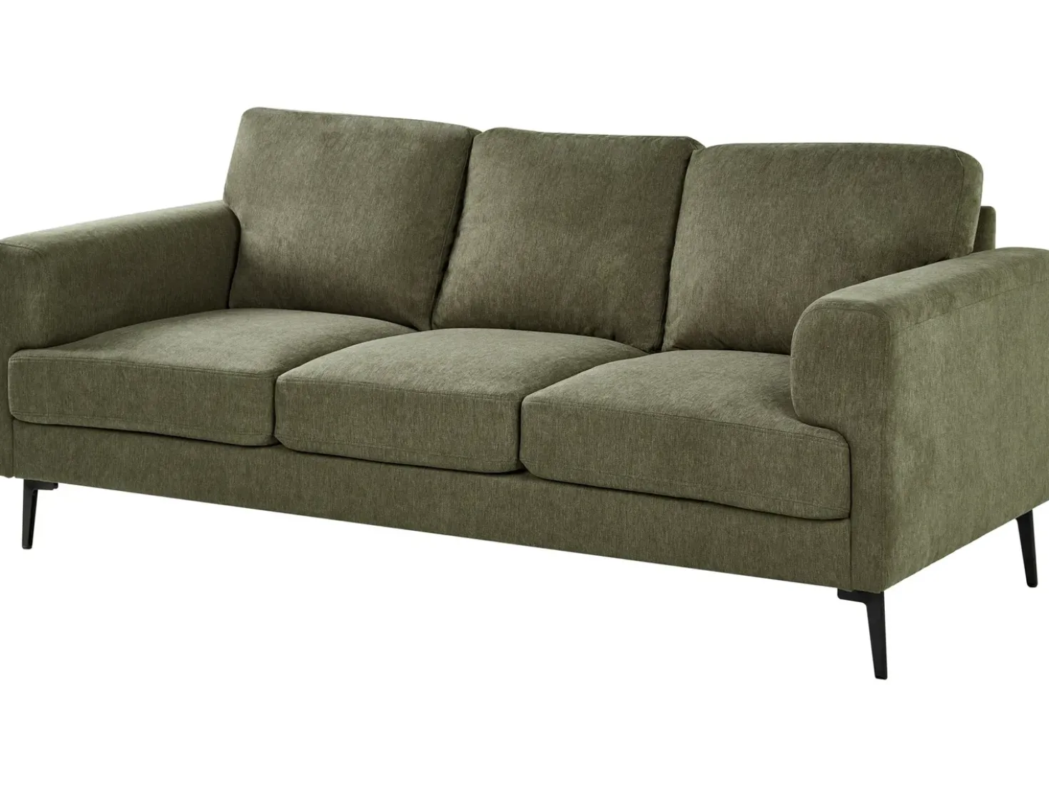 Set da salotto 6 posti LOUSTO Tessuto Verde