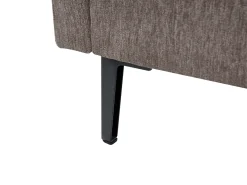 Set da salotto 6 posti LOUSTO Tessuto Marrone