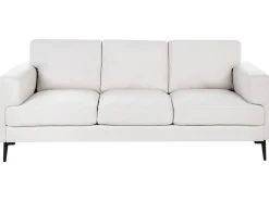 Set da salotto 7 posti LOUSTO Tessuto Beige chiaro