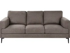 Set da salotto 7 posti LOUSTO Tessuto Marrone