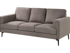 Set da salotto 7 posti LOUSTO Tessuto Marrone